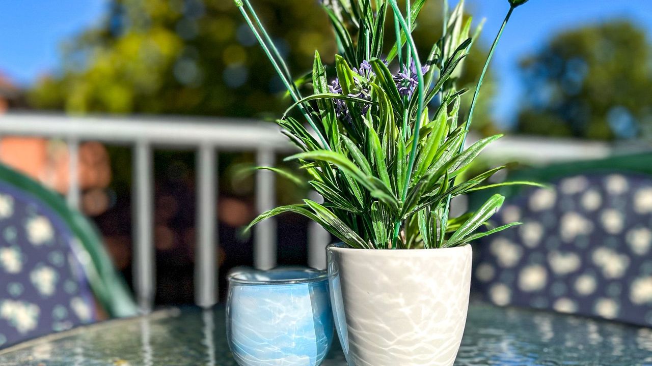 Balkon mit Dekoratives Detail Balkon mit Dekoratives Detail